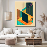 Painting by Numbers Colorful Shapes I